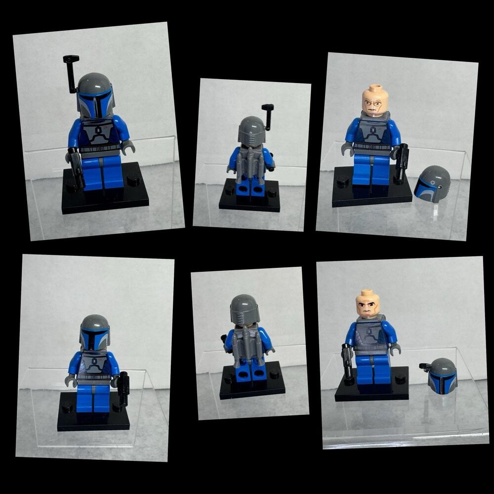 LEGO Star Wars Mandalorian Death Watch Warrior Minifigure Lot Of 2